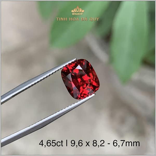 Đá Rhodolite Garnet Lục Yên tự nhiên 100% 4,65ct - IRGN94 2401465 hình ảnh 2