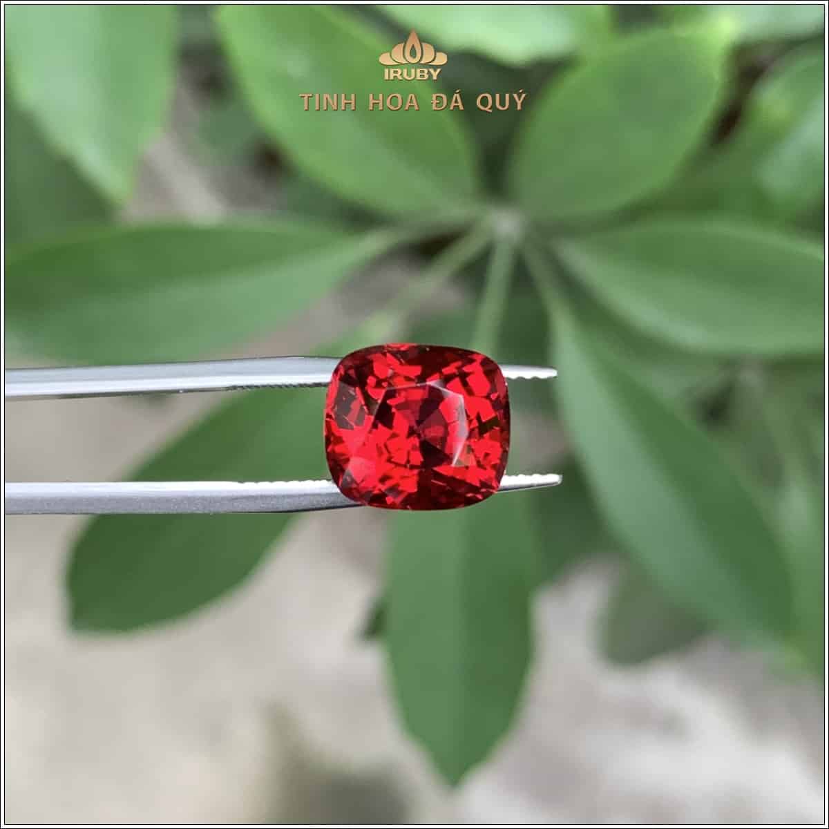 Đá Rhodolite Garnet màu đỏ siêu đẹp 6,23ct – IRGN96 2401623