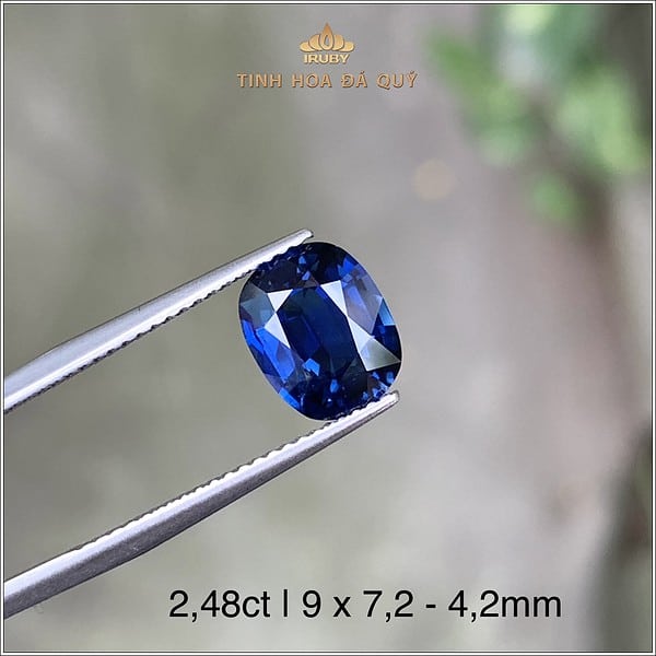 Đá Sapphire Blue tự nhiên 100% - IRBS156 2401248 hình ảnh 2