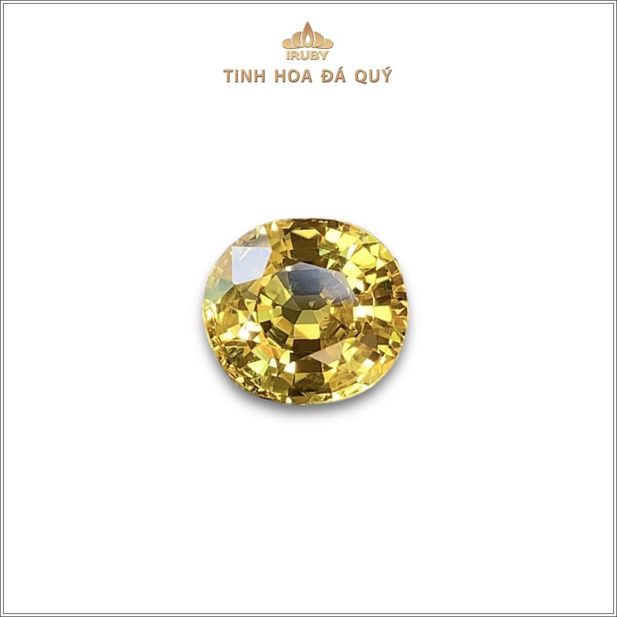 Đá Sapphire vàng chiếu long lanh 4,32ct – IRYS160 2401432