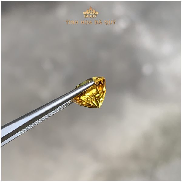 Đá Sapphire vàng chiếu long lanh 4,32ct - IRYS160 2401432 hình ảnh 3