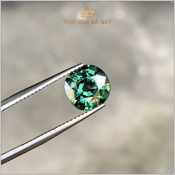 Đá Sapphire xanh lục tự nhiên 100% 3,91ct - IRSP159 2401391 hình ảnh 1