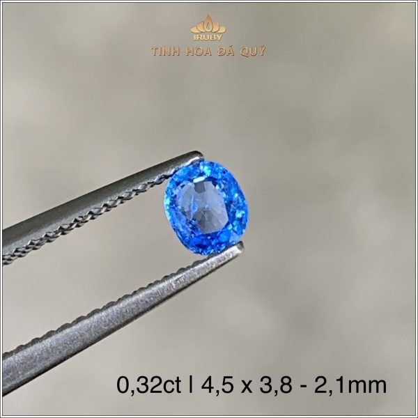 Đá Spinel cobalt Lục Yên gam màu cực hiếm 0,32ct - IRSI78 2401032 hình ảnh 2