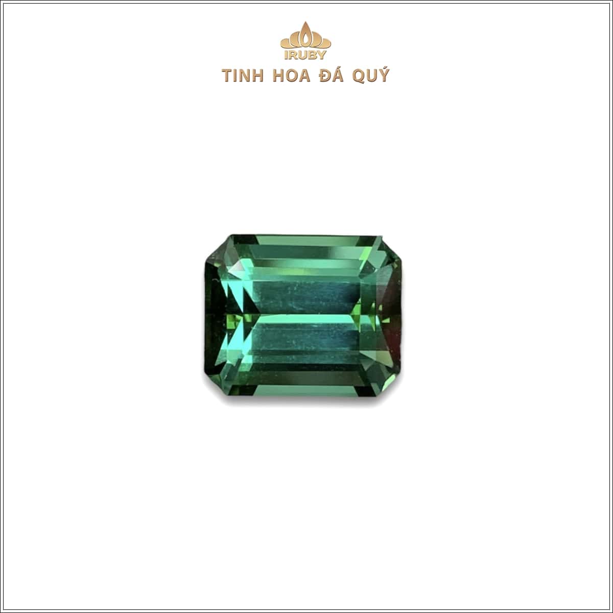 Đá Tourmaline cắt giác emerald tự nhiên 100% 7,84ct - IRTM37 2401784