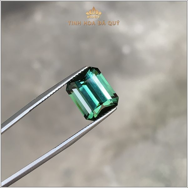 Đá Tourmaline cắt giác emerald tự nhiên 100% 7,84ct - IRTM37 2401784 hình ảnh 1