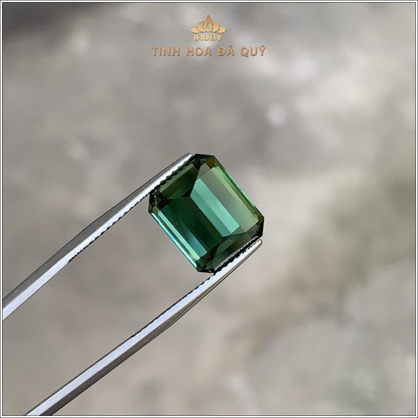 Đá Tourmaline cắt giác emerald tự nhiên 100% 7,84ct - IRTM37 2401784 hình ảnh 4