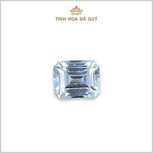 Đá Zircon trắng ánh xanh thiên nhiên 2,20ct - IRZC20 2401220 hình ảnh