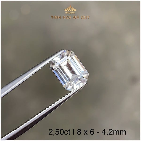 Đá Zircon trắng tinh khiết 2,50ct - IRZC23 2401250 hình ảnh 2