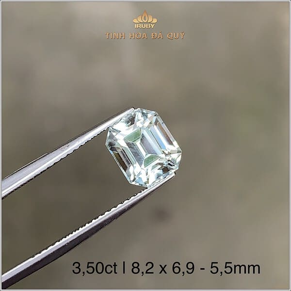 Đá Zircon trắng tinh khiết 3,50ct - IRZC19 2401350 hình ảnh 2