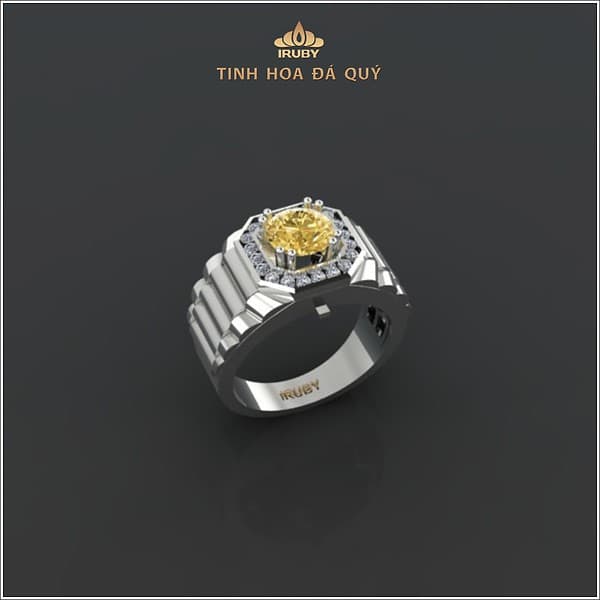 Mẫu 3D nhẫn Sapphire mẫu Rolex - IRYS 2401262 hình ảnh 2