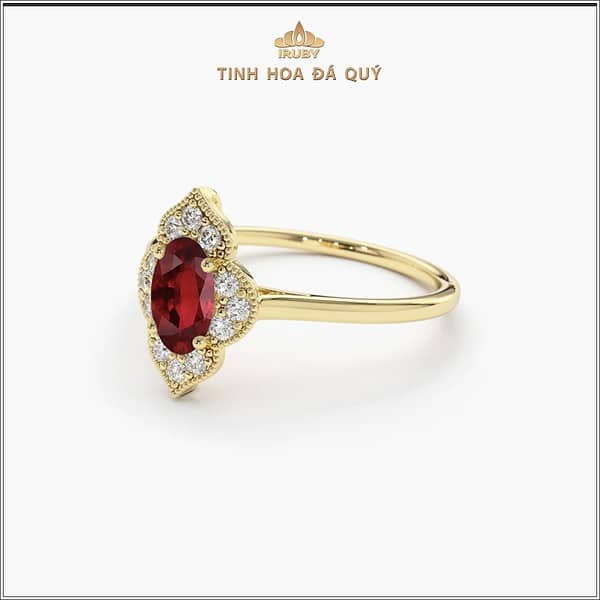 Mẫu nhẫn Ruby Victorian - IRRF 240108 hình ảnh 1