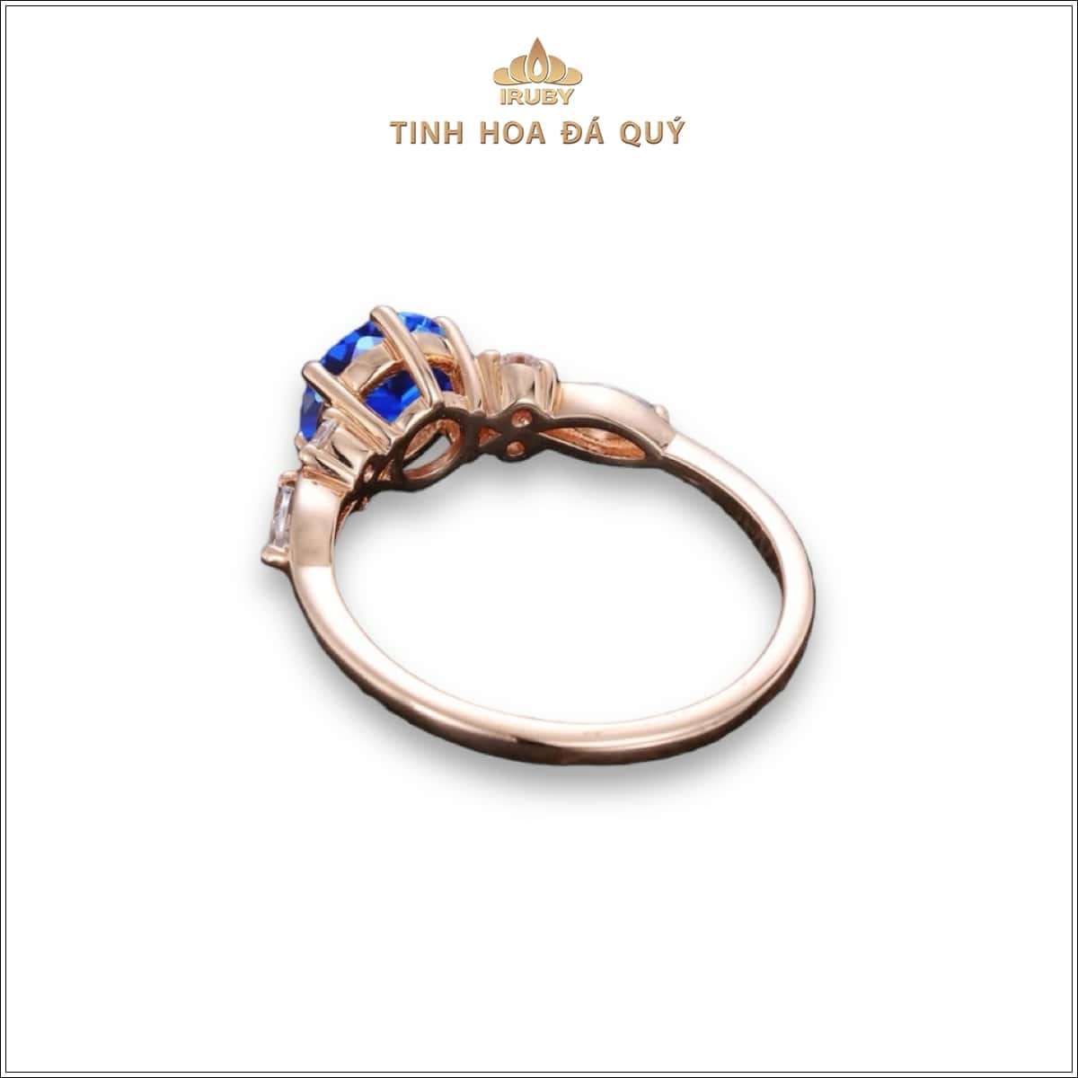 Mẫu nhẫn Sapphire xanh lam – IRBS 240104