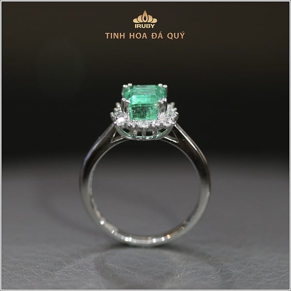 Nhẫn nữ Emerald kết Kim Cương - IREM 24118 hình ảnh 5