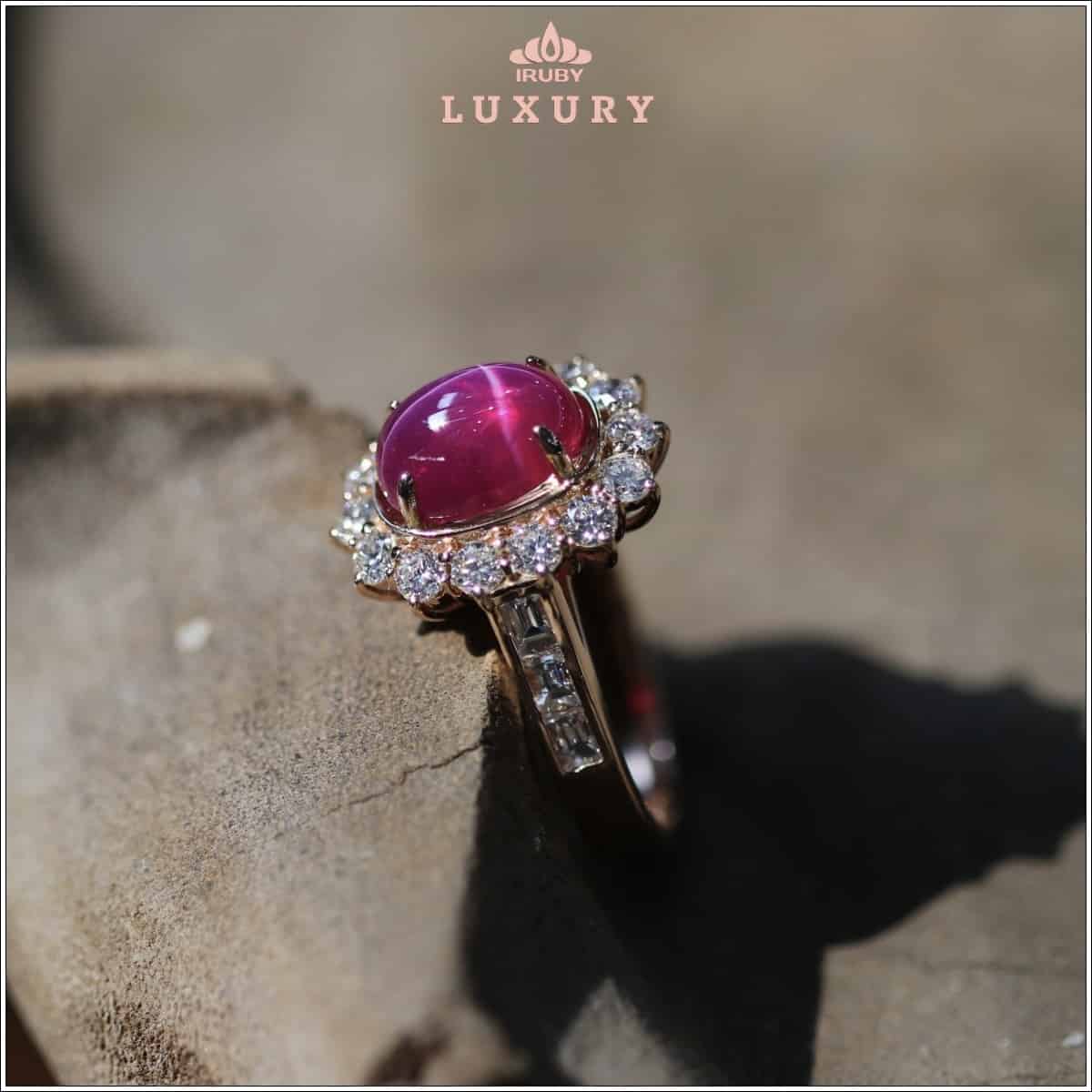 Nhẫn nữ Ruby sao ngọc tỷ Luxury – IRRC 236312
