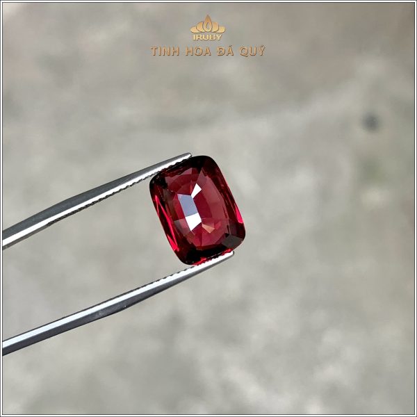 Viên Rhodolite Garnet Lục Yên 5,38ct - IRGN92 2401538 hình ảnh 4