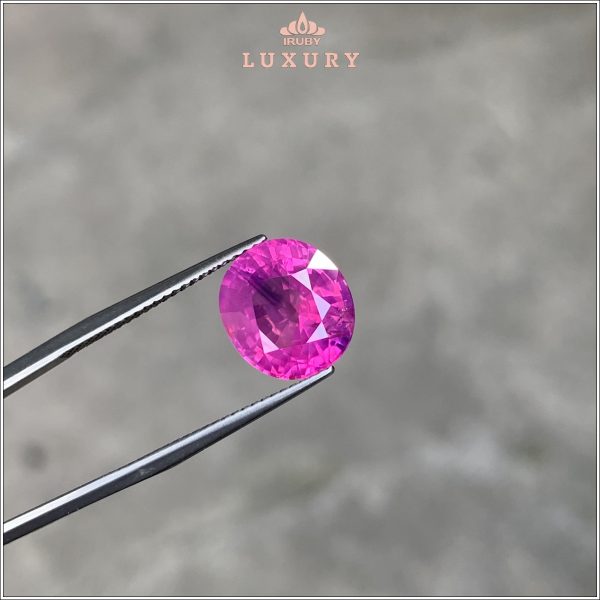 Viên Ruby facet đỏ hồng 6,13ct - IRRF200 2401613 hình ảnh 1