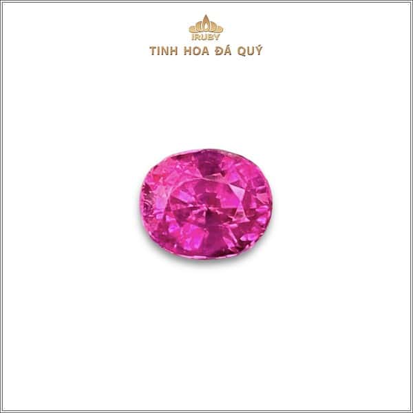 Viên Ruby facet đỏ hồng Lục Yên 1,00ct - IRRF202 2401100 hình ảnh