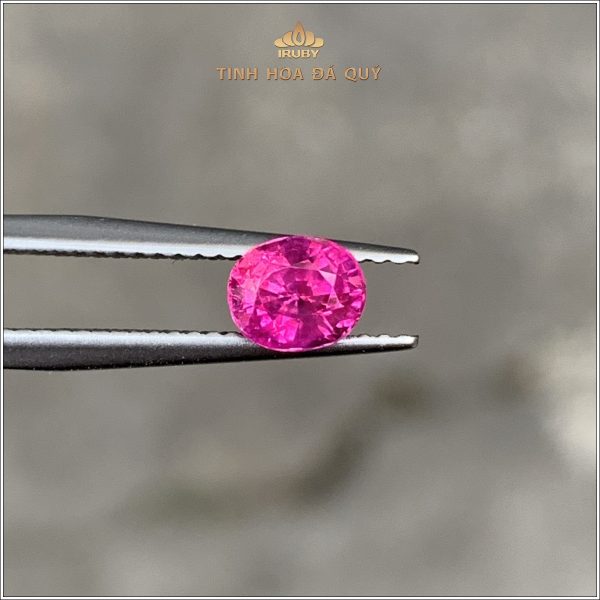 Viên Ruby facet đỏ hồng Lục Yên 1,00ct - IRRF202 2401100 hình ảnh 1