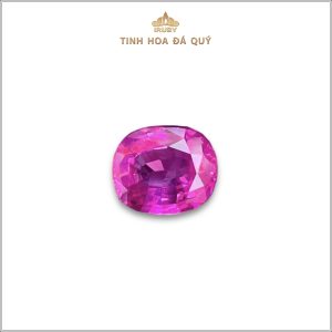 Viên Ruby facet đỏ hồng Lục Yên 1,38ct - IRRF201 2401138 hình ảnh