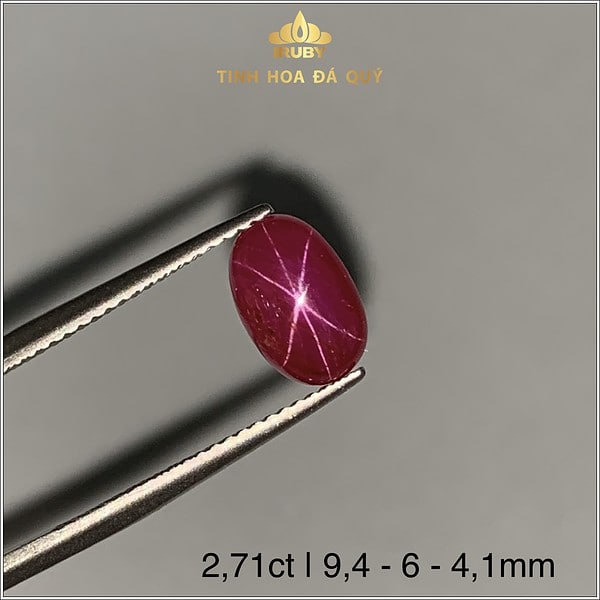 Nhẫn nam Ruby sao mẫu Rolex - IRRB 237271 hình ảnh đá