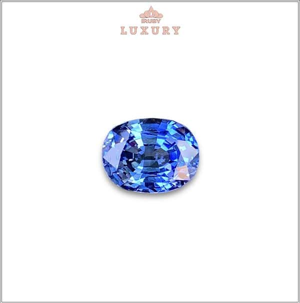 Viên Sapphire xanh lam tự nhiên 4,12ct - IRBS155 2401412 hình ảnh