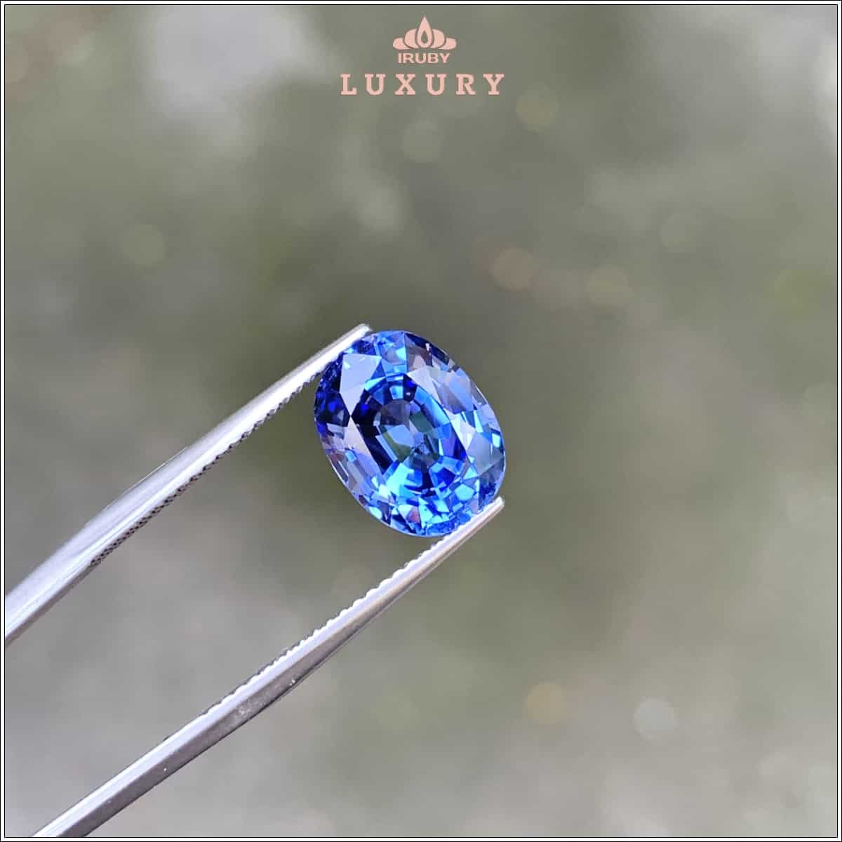 Đá Sapphire xanh lam tự nhiên 4,12ct – IRBS155 2401412
