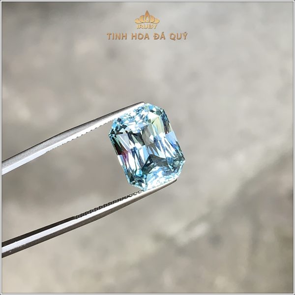 Đá Aquamarine xanh biển tự nhiên 100% 7,73ct - IRAQ13 2402773 hình ảnh 5