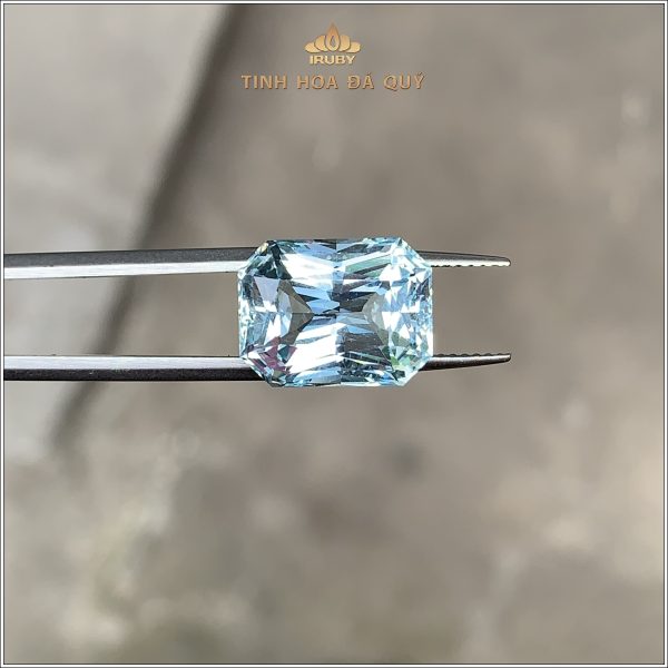 Đá Aquamarine xanh biển tự nhiên 100% 7,73ct - IRAQ13 2402773 hình ảnh 6