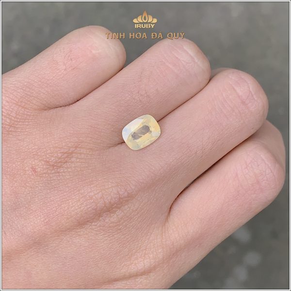 Đá Sapphire vàng đồng tự nhiên 100% 3,71ct - IRYS163 2402371 hình ảnh 6