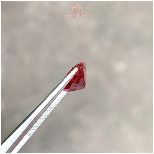 Đá Spinel đỏ tự nhiên 100% 3,18ct - IRSI84 2402318 hình ảnh 3