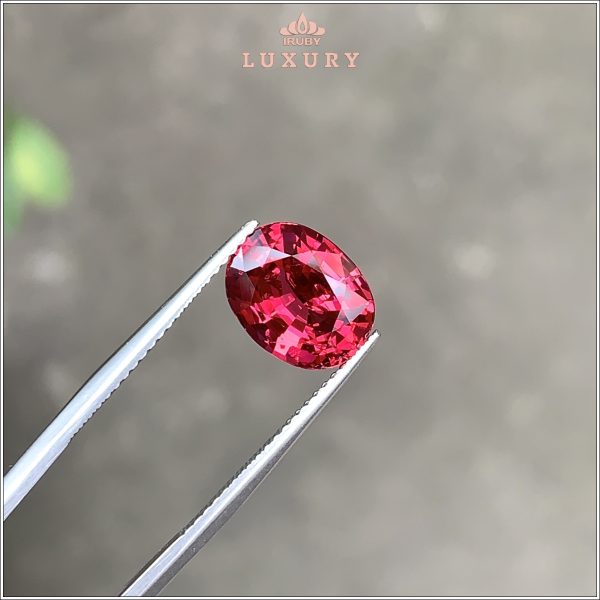 Đá Spinel đỏ tự nhiên 100% 3,18ct - IRSI84 2402318 hình ảnh 5