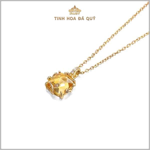 Mẫu dây chuyền Citrine Birthstone - IRCT 240123 hình ảnh 1