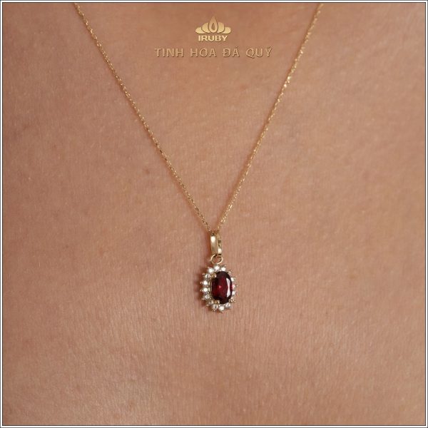 Mẫu dây chuyền Spinel Dainty - IRSI 240122 hình ảnh 3