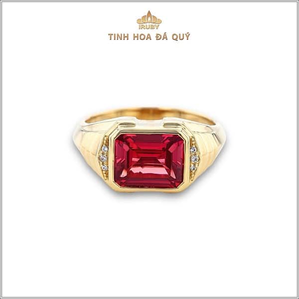 Mẫu nhẫn nam Garnet - IRGN 240237 hình ảnh