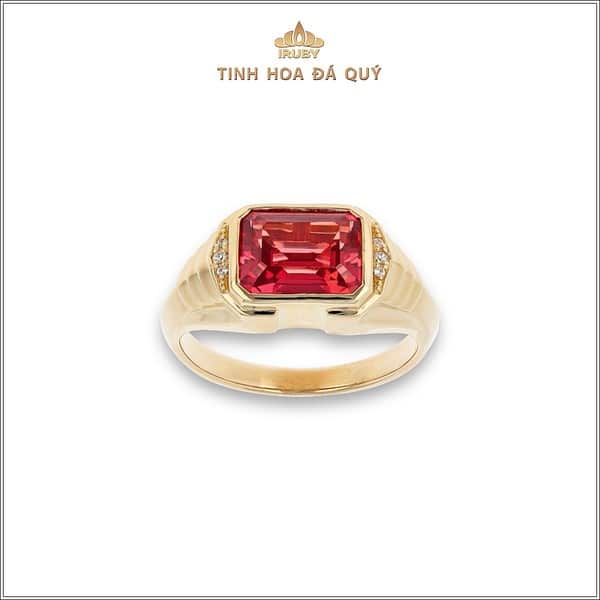 Mẫu nhẫn nam Garnet - IRGN 240237 hình ảnh 1