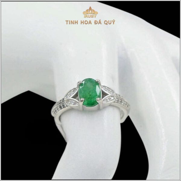 Mẫu nhẫn nữ Emerald Zambia - IREM 240234 hình ảnh 2