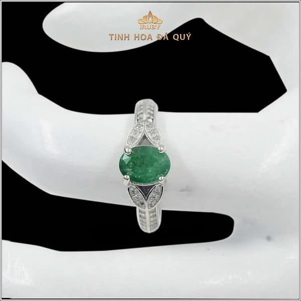 Mẫu nhẫn nữ Emerald Zambia - IREM 240234 hình ảnh 3