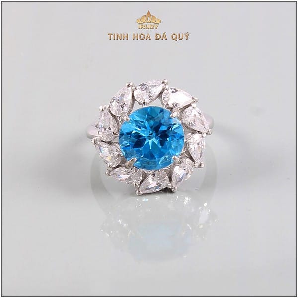 Mẫu nhẫn nữ Topaz Sky Blue - IRTP 240233 hình ảnh 3