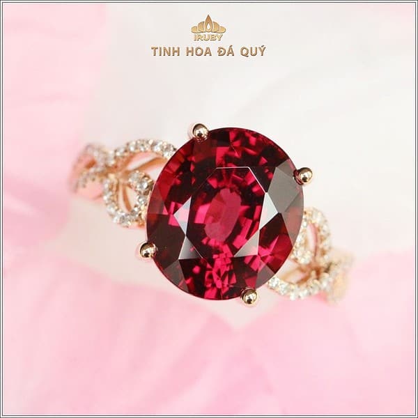 Mẫu nhẫn nữ Tourmaline Rubellite - IRTM 240226 hình ảnh 1