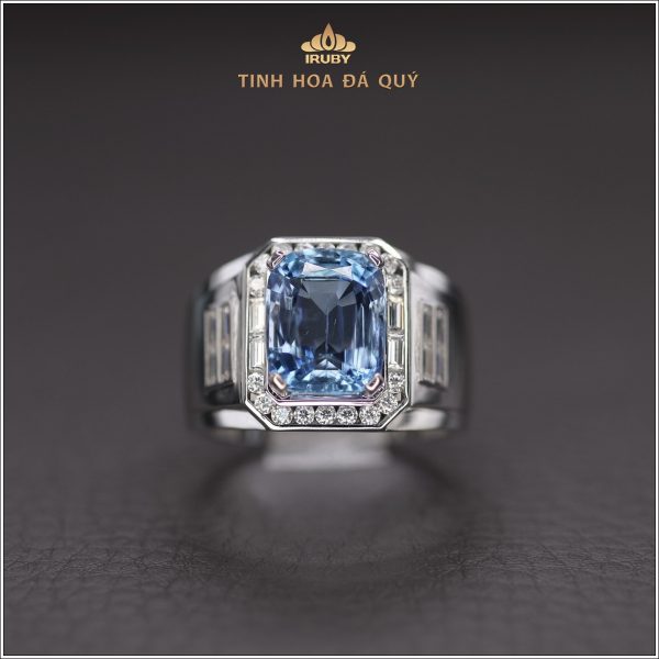 Nhẫn nam Aquamarine mẫu Chủ Tịch - IRAQ11 2401500 hình ảnh 5