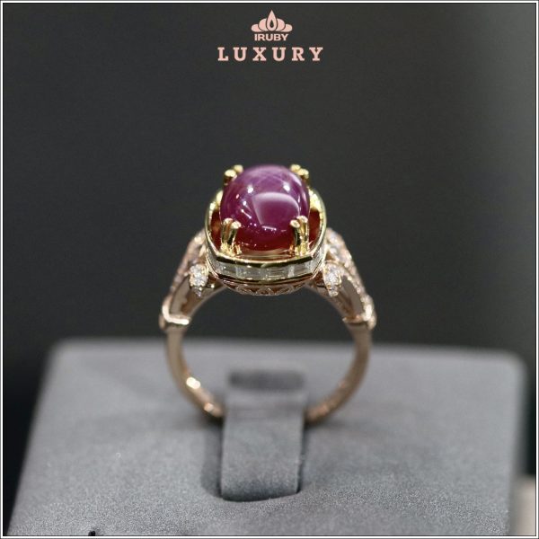 Nhẫn nữ Ruby sao VIP LUXURY - IRRB 2402190 hình ảnh 5