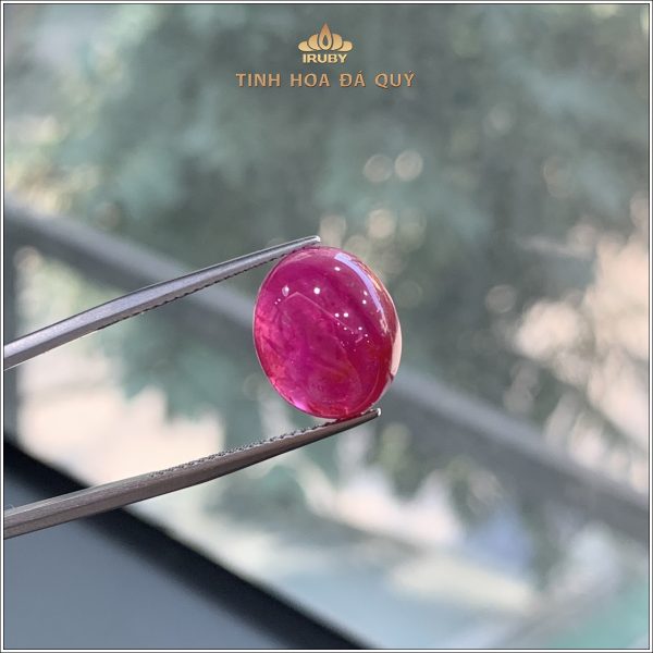 Đá Ruby cabochon Lục Yên 9,65ct - IRRC208 2403965 hình ảnh 5