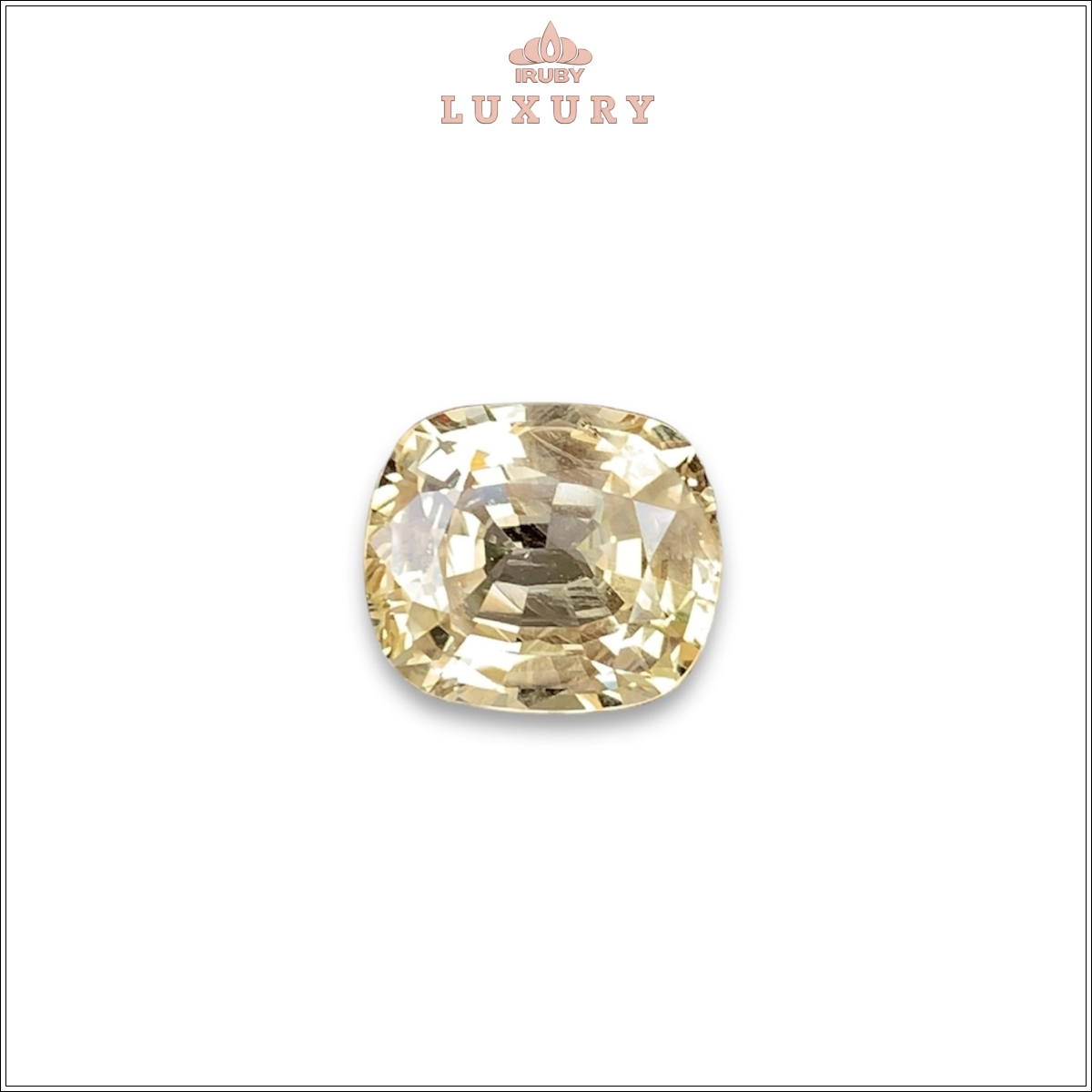 Đá Sapphire vàng 7,25ct tự nhiên 100% - IRYS168 2403725