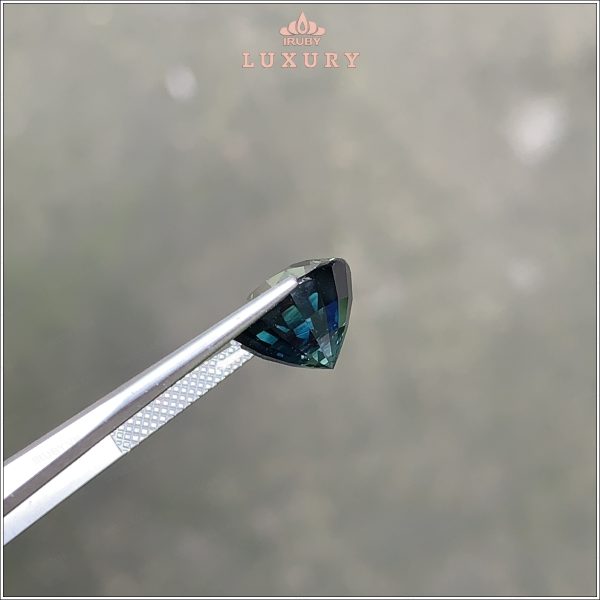 Đá Sapphire xanh lục Phan Thiết 6,99ct - IRGS171 2403699 hình ảnh 3