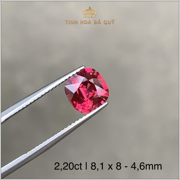 Đá Spinel Lục Yên tự nhiên 100% 2,20ct - IRSI86 2403220 hình ảnh 2