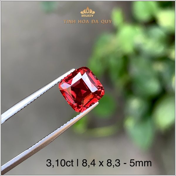 Đá Spinel đỏ Lục Yên 3,10ct - IRSI92 2403310 hình ảnh 2