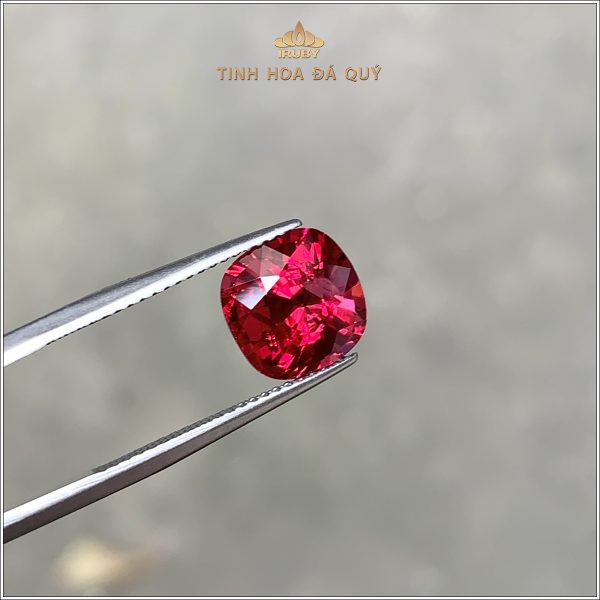 Đá Spinel đỏ Lục Yên tự nhiên 100% 4,04ct - IRSI87 2403404 hình ảnh 1