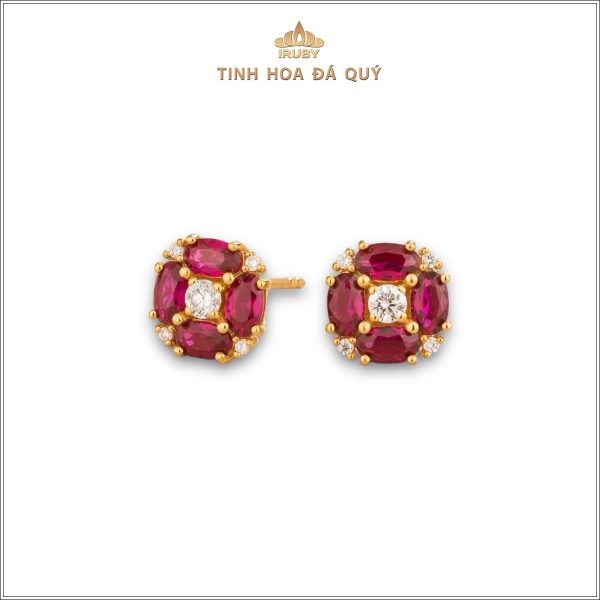 Mẫu hoa tai Ruby - IRRF 240240 hình ảnh 1