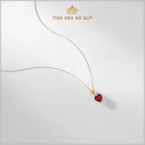 Mẫu mặt dây Ruby Heart - IRRF 240246 hình ảnh 2