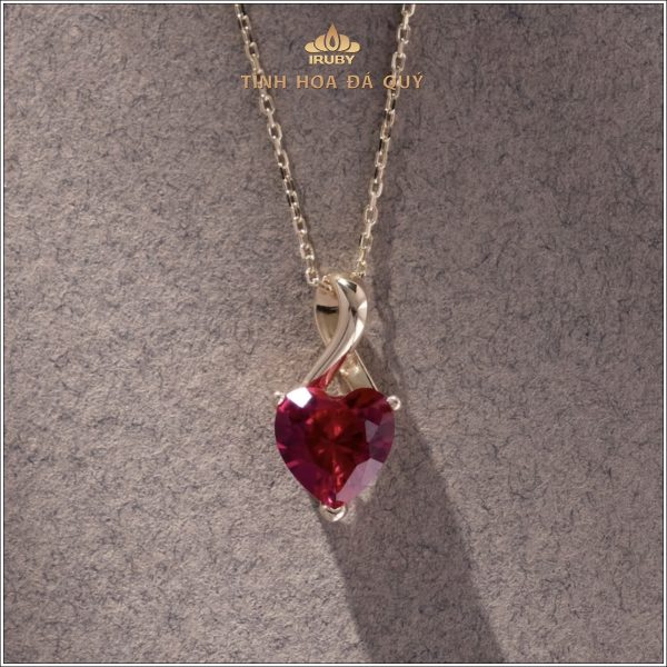 Mẫu mặt dây Ruby Heart - IRRF 240246 hình ảnh 4